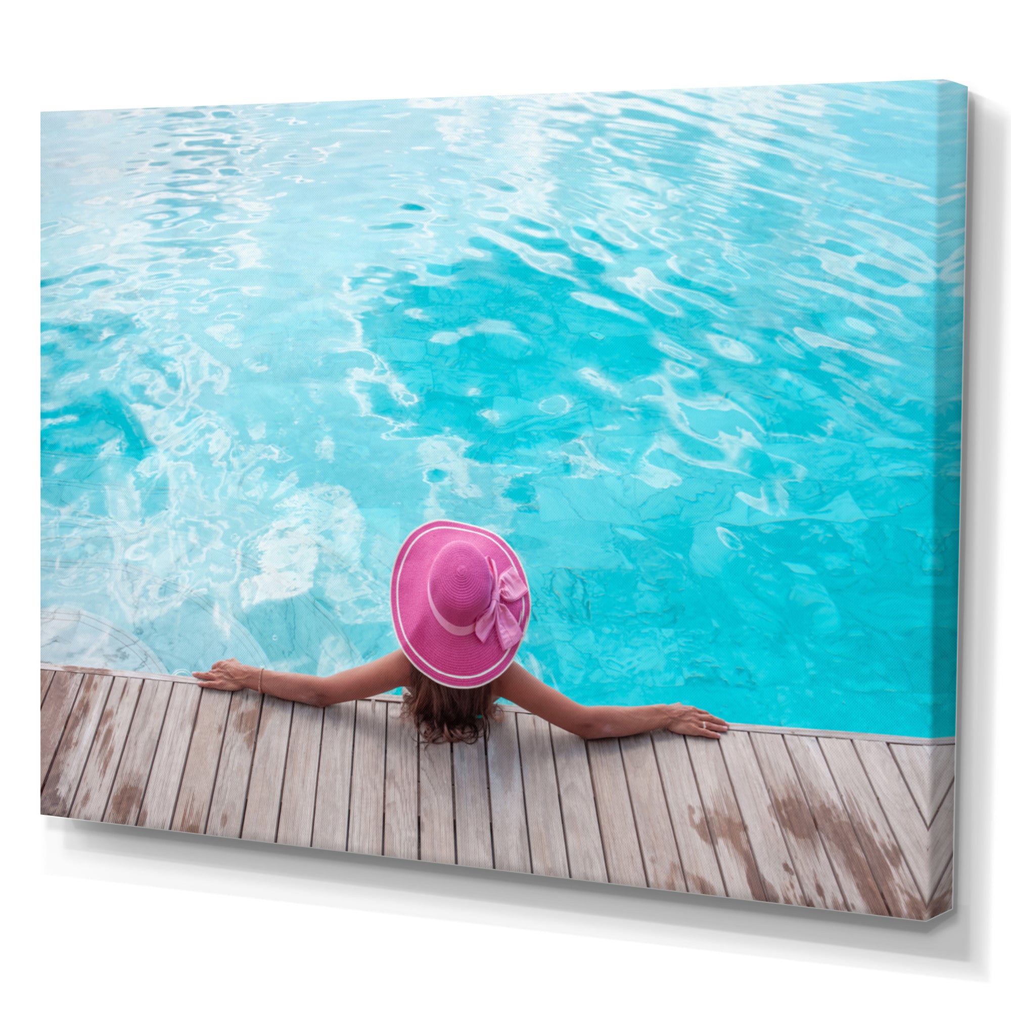 Swimming Relaxation I - Swimming Canvas Wall Art