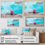 Swimming Relaxation I - Swimming Canvas Wall Art