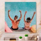 Vintage Swimming Strokes - Swimming Canvas Wall Art