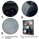 Muscle Machine - Weightlifting Canvas Wall Art