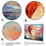 Colorful Air balloon Views I - Hot Air Balloon Canvas Wall Art