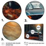 Mustang Forest Drives I - Car Muscle Car Canvas Wall Art