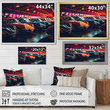 Classic German Car Harmony - Cars Retro Canvas Wall Art