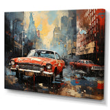Vintage Car Collage - Cars Retro Canvas Wall Art