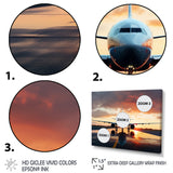 Ready For Take Off Plane Photo - Plane Canvas Wall Art