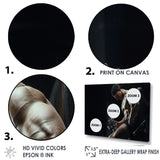 Bodybuilder Fitness Workout - Aerobic & Bodybuilding Canvas Wall Art