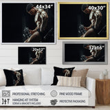 Bodybuilder Fitness Workout - Aerobic & Bodybuilding Canvas Wall Art