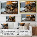 Amber Adventure Bicycle - Bicycle Canvas Wall Art
