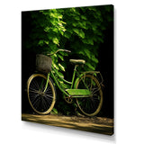Emerald Escape Bicycle - Bicycle Canvas Wall Art