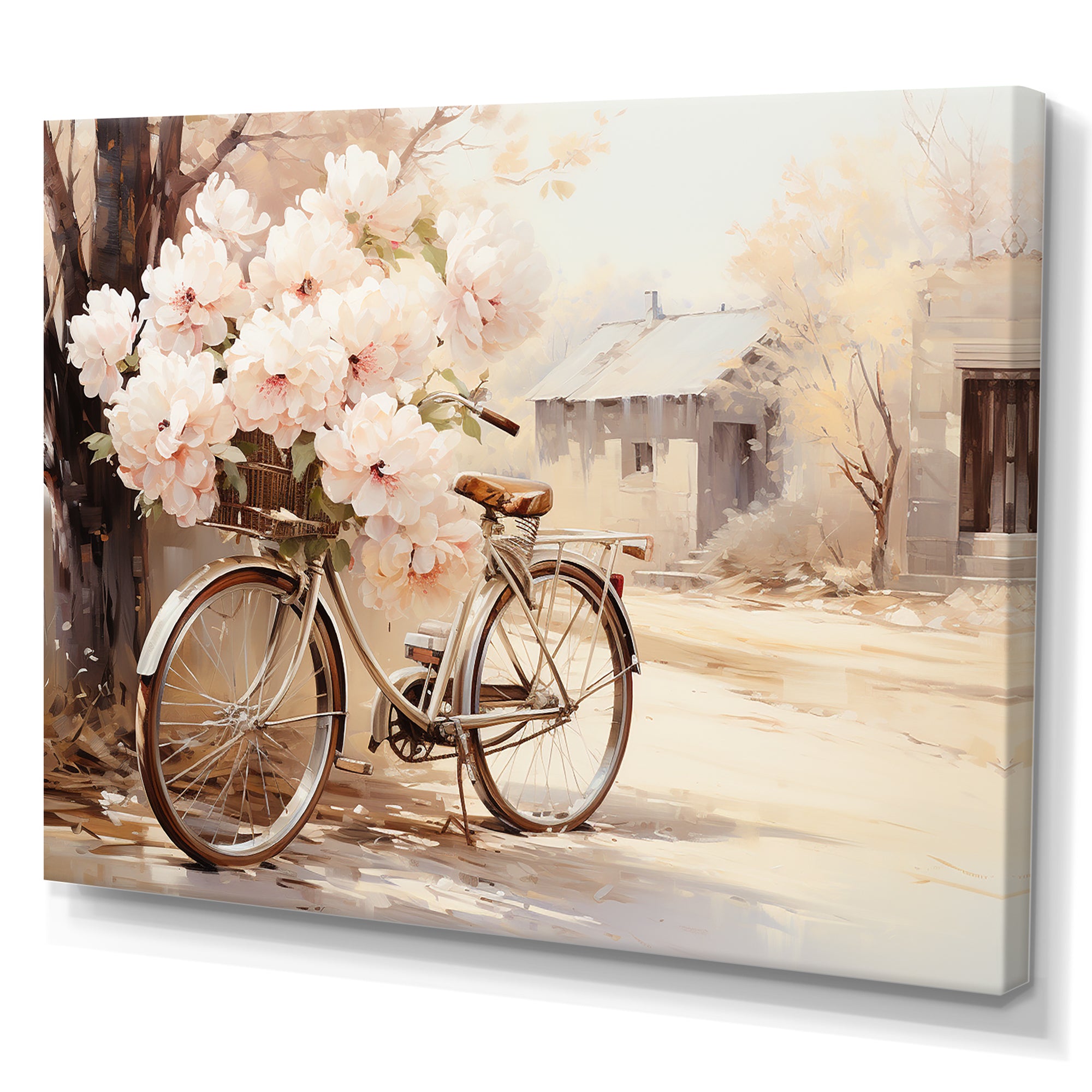 Bicycle Pearl Pedal I - Bicycle Canvas Wall Art