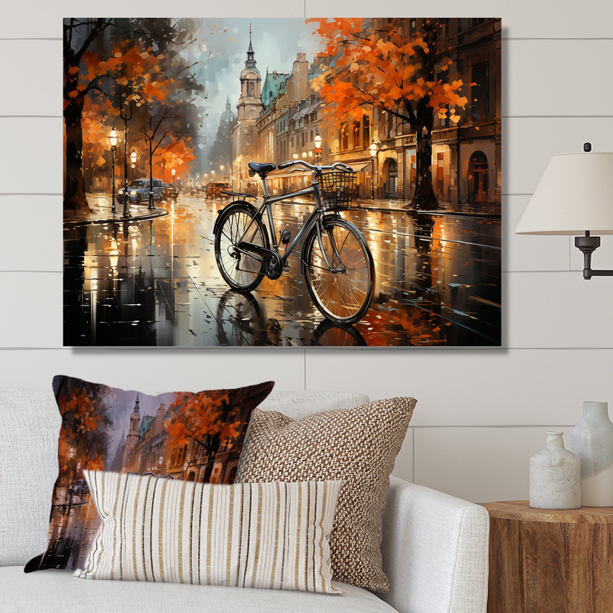 Bicycle Pearl Pursuit - Bicycle Canvas Wall Art