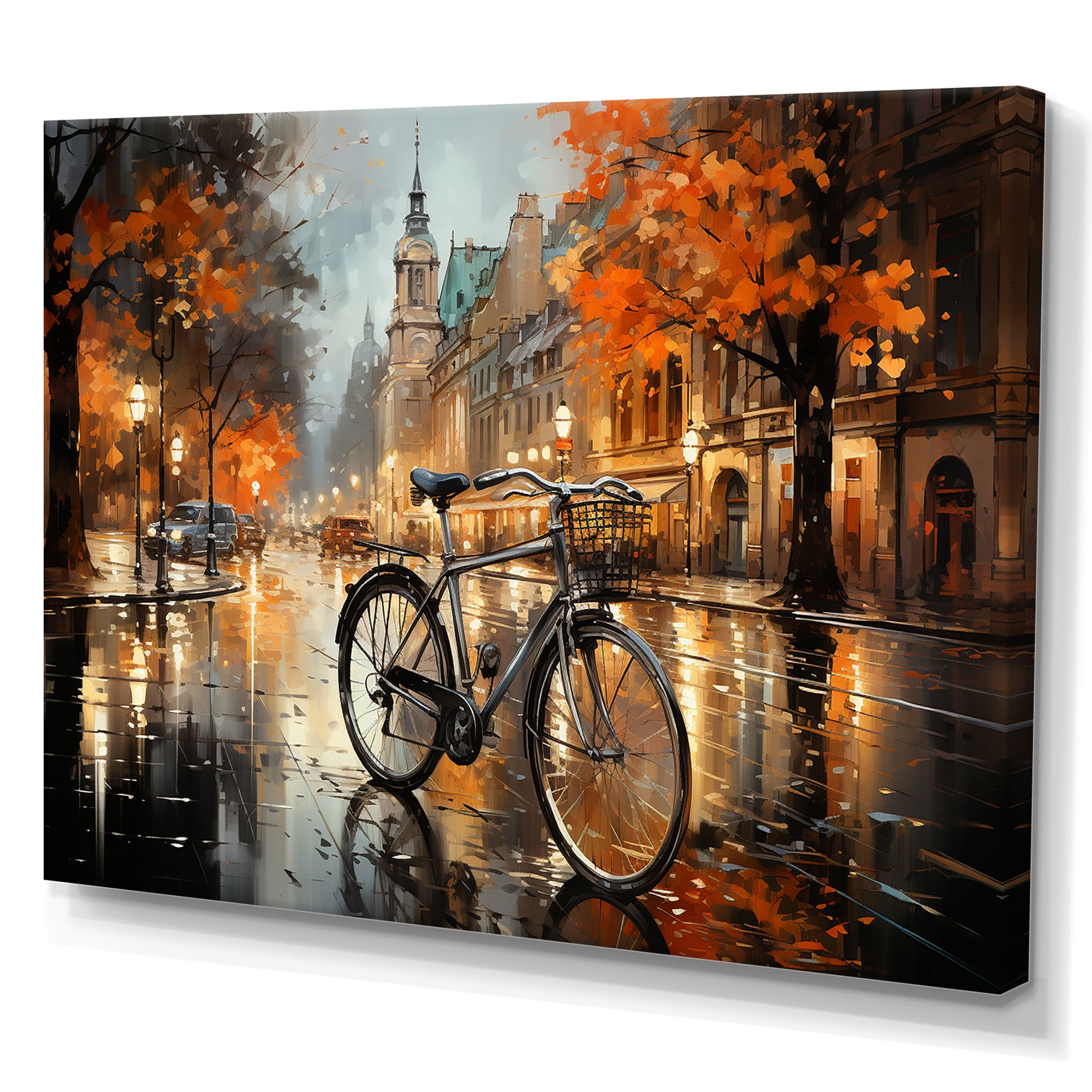 Bicycle Pearl Pursuit - Bicycle Canvas Wall Art