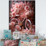 Bicycle Rose Reverie - Bicycle Canvas Wall Art