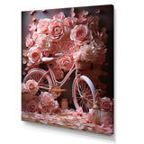 Bicycle Rose Reverie - Bicycle Canvas Wall Art