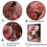 Bicycle Rose Reverie - Bicycle Canvas Wall Art