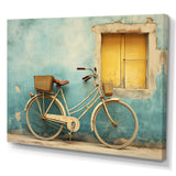 Teal Tour - Bicycle Canvas Wall Art