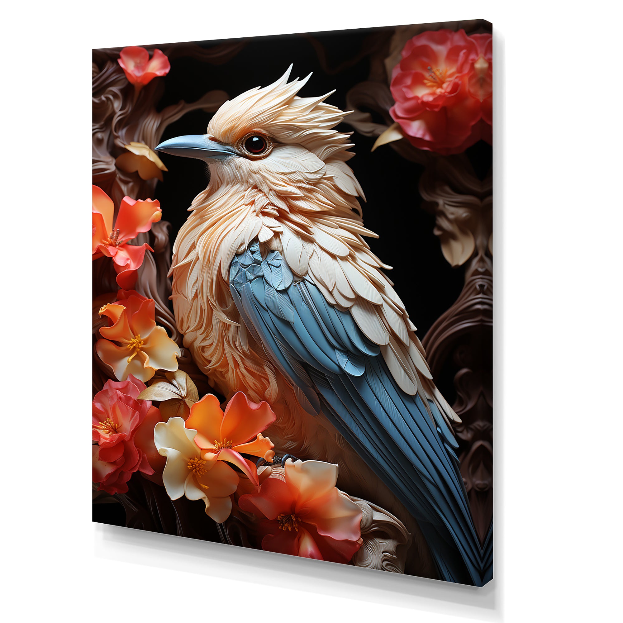 A Pastel Palette Evokes A Feathery Symphony - Bird Wall Art Prints