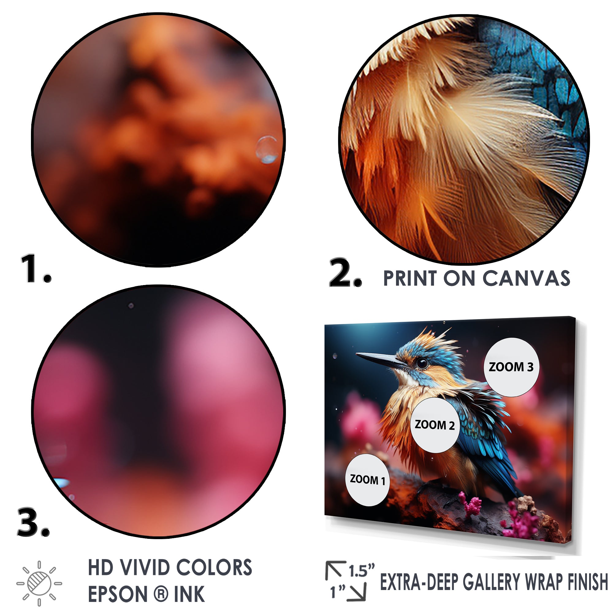 Cosmic Hues Infuse The Birds - Bird Wall Decor