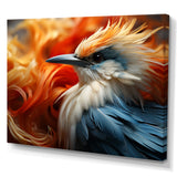 Ethereal Tones Form Abstract Wingspans - Bird Framed Canvas Art