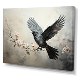 Minimalist Black Flight Of Bird - Bird Wall Art Prints