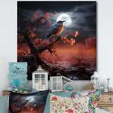 Textured Layers Create Mixed Media Skies - Bird Wall Decor