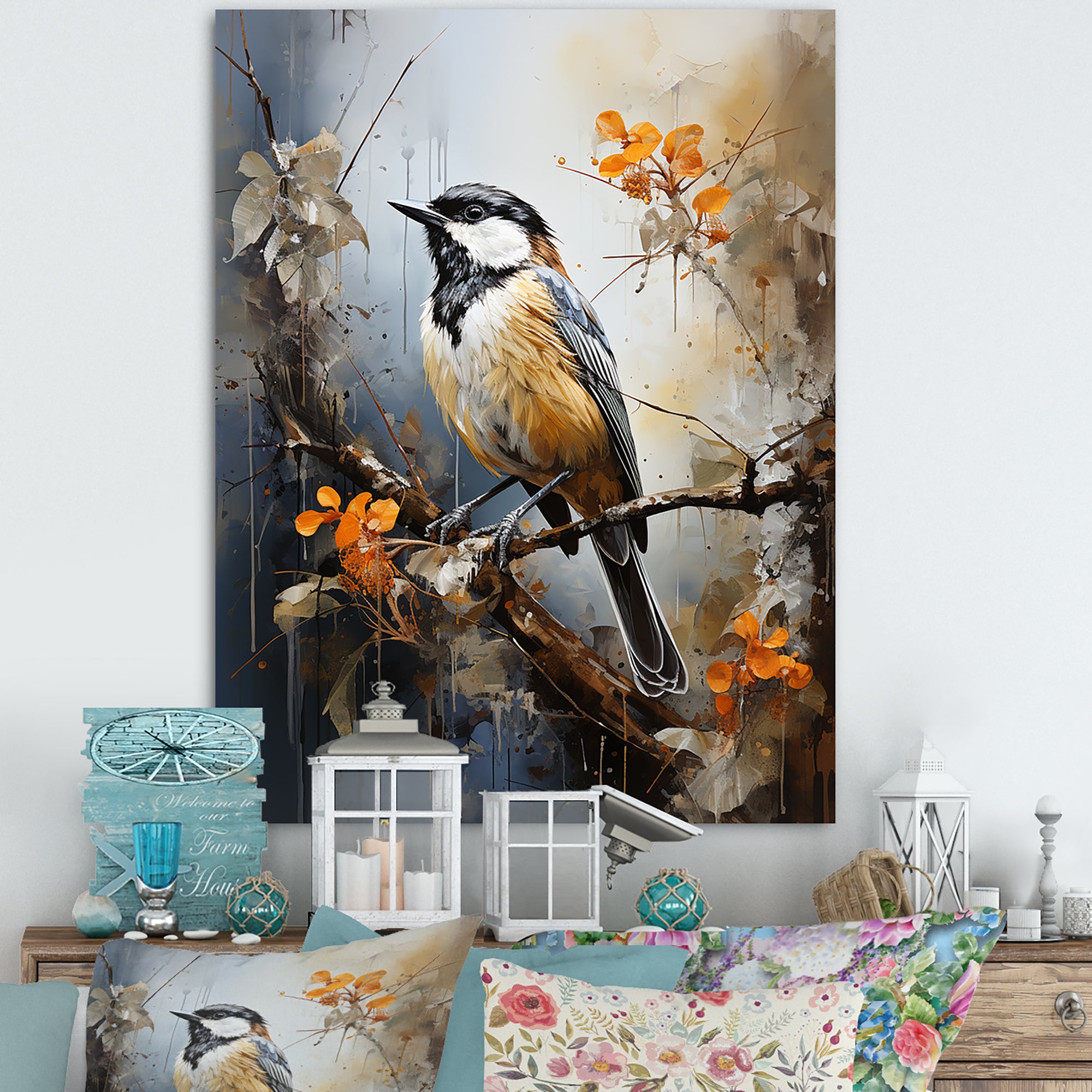 Transcendent Neutrals Portray Birds As Spiritual - Bird Wall Art Prints
