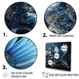 Watery Blues In Capture The Delicate Bird - Bird Home Decor Art