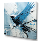 Blue Bird In Mix Of Colors - Bird Bedroom Wall Art