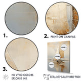 Gold Sailing Charm In The Morning Mist - Boat Sailing Canvas Wall Art