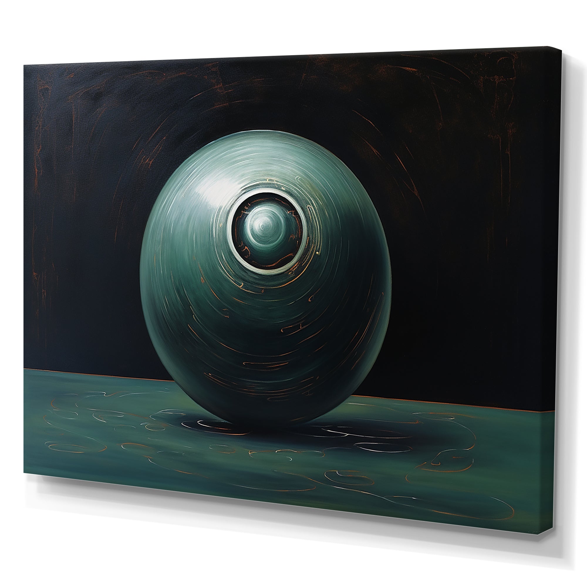 Bowling Jade Journey - Bowling Canvas Wall Art