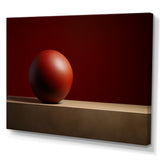 Maroon Momentum Ball - Bowling Canvas Wall Art