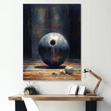 Navy Knockdown - Bowling Canvas Wall Art
