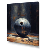 Navy Knockdown - Bowling Canvas Wall Art
