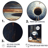 Navy Knockdown - Bowling Canvas Wall Art