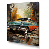 A Symbolism Vintage Car - Car Vintage Canvas Wall Art