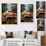 Symbolic Vintage Car Charm - Car Vintage Canvas Wall Art