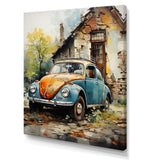 Symbolic German Car Charm - Car Vintage Canvas Wall Art