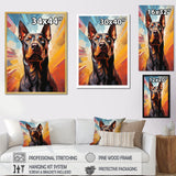 Bull Terrier Boldness - Dog Wall Art Prints