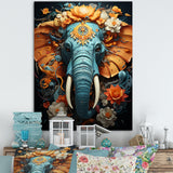 Urban Graffiti Pachyderms - Elephant Home Decor Art