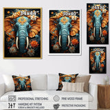 Urban Graffiti Pachyderms - Elephant Home Decor Art