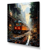 Luxurious Relaxing Train Journey I - Train Canvas Wall Art