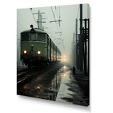 Comforting Moody Train Journey - Train Canvas Wall Art
