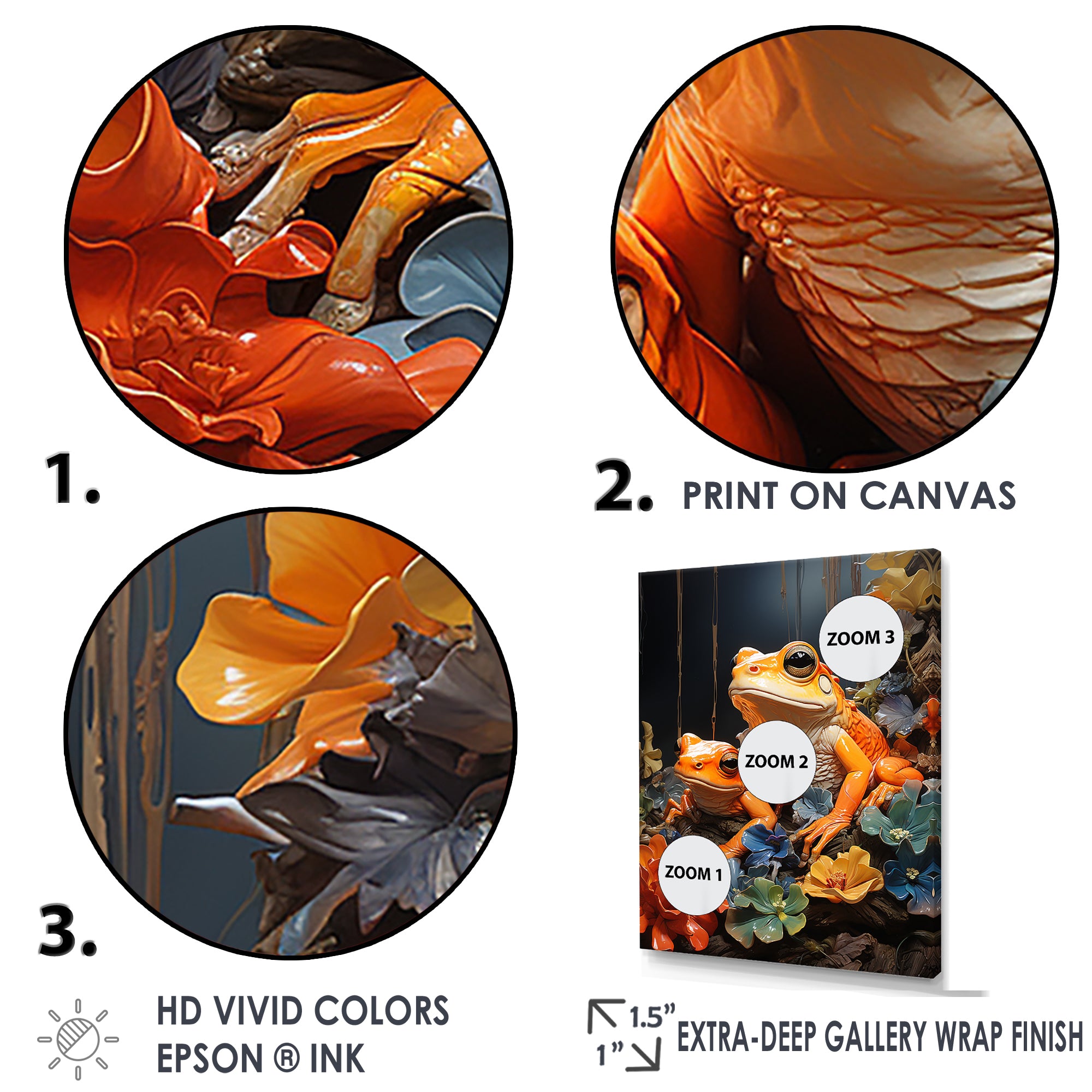 Expressionist Frog Spirit - Frog Wall Decor