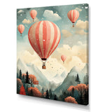 Classic Hot Air Balloon Charm - Hot Air Balloon Canvas Wall Art