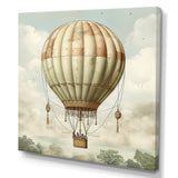 Contemporary Balloon Voyage I - Hot Air Balloon Canvas Wall Art