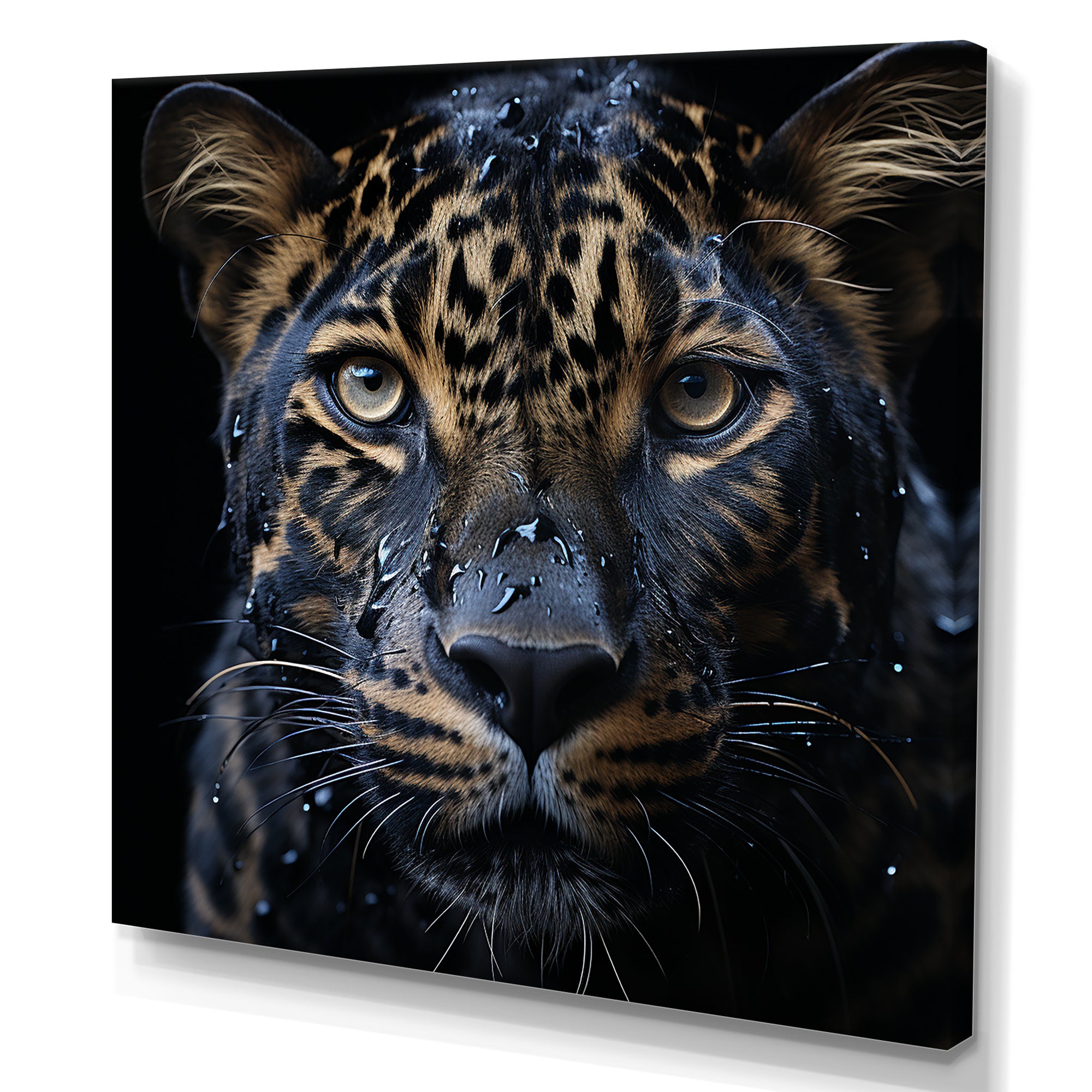 Leopard Nighttime Ruler - Leopard Wall Decor