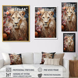 Lion Ethereal Presence Dreamy Hues - Lion Wall Art Prints
