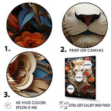 Lions Realm Dominant Blooming Presence - Lion Wall Art Prints