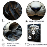 Lions Nocturnal Watch - Lion Wall Decor