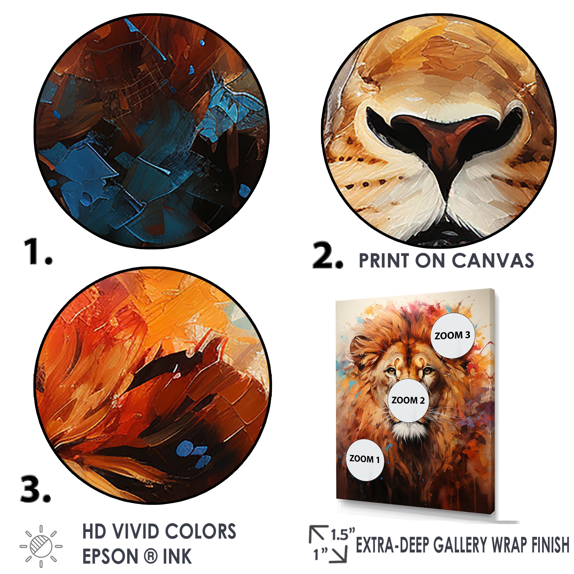 Lions Prideful Presence - Lion Wall Art Prints